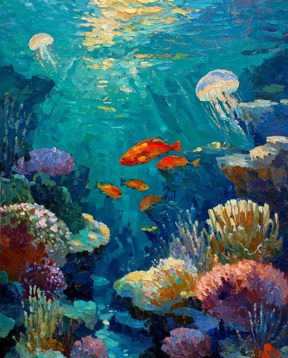 Vida marinha — preservando os oceanos